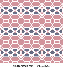 Abstract geometric pattern. A seamless background, vintage texture.