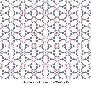 Abstract geometric pattern. A seamless background, vintage texture.