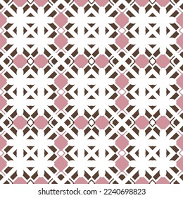 Abstract geometric pattern. A seamless background, vintage texture.
