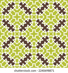 Abstract geometric pattern. A seamless background, vintage texture.