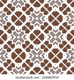 Abstract geometric pattern. A seamless background, vintage texture.