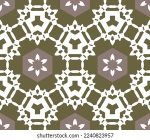 Abstract geometric pattern. A seamless background, vintage texture.