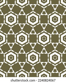 Abstract geometric pattern. A seamless background, vintage texture.