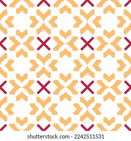 Abstract geometric pattern. A seamless background, vintage texture.
