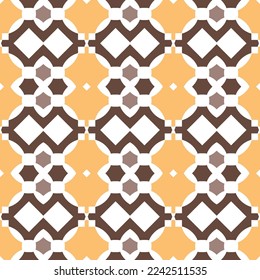 Abstract geometric pattern. A seamless background, vintage texture.