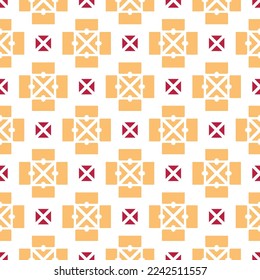 Abstract geometric pattern. A seamless background, vintage texture.