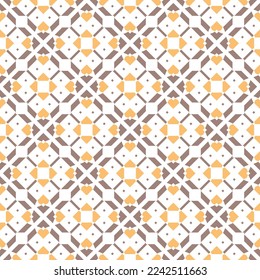 Abstract geometric pattern. A seamless background, vintage texture.