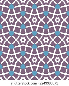 Abstract geometric pattern. A seamless background, vintage texture.