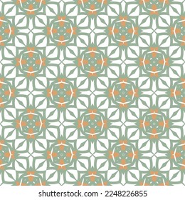 Abstract geometric pattern. A seamless background, vintage texture.