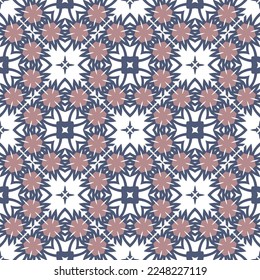 Abstract geometric pattern. A seamless background, vintage texture.