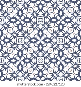 Abstract geometric pattern. A seamless background, vintage texture.