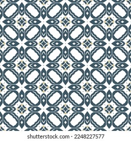 Abstract geometric pattern. A seamless background, vintage texture.