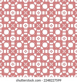 Abstract geometric pattern. A seamless background, vintage texture.