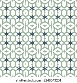 Abstract geometric pattern. A seamless background, vintage texture.