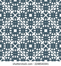 Abstract geometric pattern. A seamless background, vintage texture.