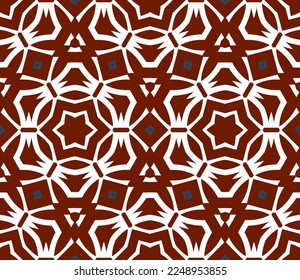 Abstract geometric pattern. A seamless background, vintage texture.