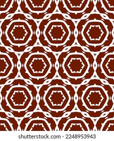 Abstract geometric pattern. A seamless background, vintage texture.