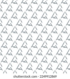 Abstract geometric pattern. A seamless background, vintage texture.
