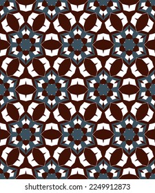 Abstract geometric pattern. A seamless background, vintage texture.