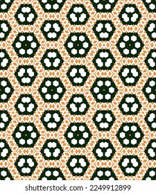 Abstract geometric pattern. A seamless background, vintage texture.