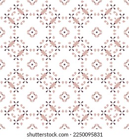 Abstract geometric pattern. A seamless background, vintage texture.