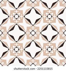 Abstract geometric pattern. A seamless background, vintage texture.