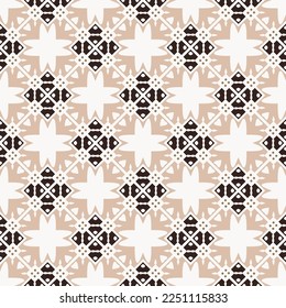 Abstract geometric pattern. A seamless background, vintage texture.
