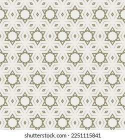 Abstract geometric pattern. A seamless background, vintage texture.