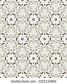Abstract geometric pattern. A seamless background, vintage texture.