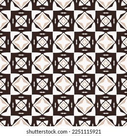 Abstract geometric pattern. A seamless background, vintage texture.