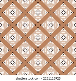 Abstract geometric pattern. A seamless background, vintage texture.