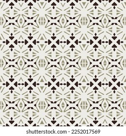 Abstract geometric pattern. A seamless background, vintage texture.