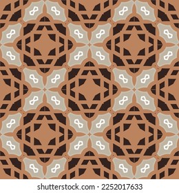 Abstract geometric pattern. A seamless background, vintage texture.