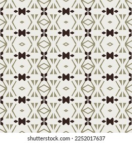 Abstract geometric pattern. A seamless background, vintage texture.