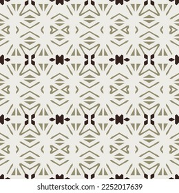 Abstract geometric pattern. A seamless background, vintage texture.