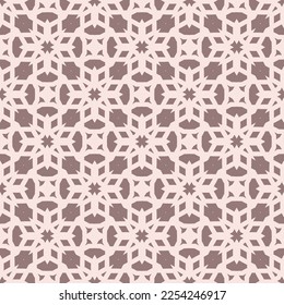 Abstract geometric pattern. A seamless background, vintage texture.