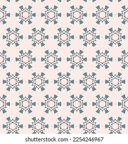 Abstract geometric pattern. A seamless background, vintage texture.