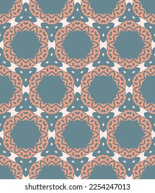 Abstract geometric pattern. A seamless background, vintage texture.