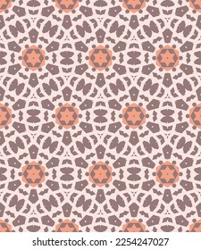 Abstract geometric pattern. A seamless background, vintage texture.