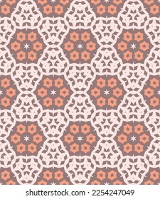 Abstract geometric pattern. A seamless background, vintage texture.