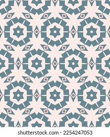 Abstract geometric pattern. A seamless background, vintage texture.