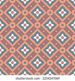 Abstract geometric pattern. A seamless background, vintage texture.