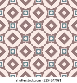 Abstract geometric pattern. A seamless background, vintage texture.