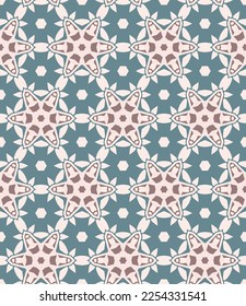 Abstract geometric pattern. A seamless background, vintage texture.