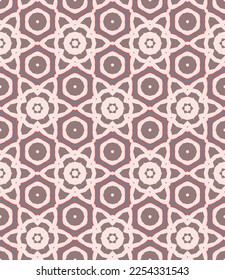Abstract geometric pattern. A seamless background, vintage texture.