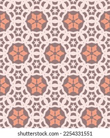 Abstract geometric pattern. A seamless background, vintage texture.