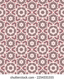 Abstract geometric pattern. A seamless background, vintage texture.