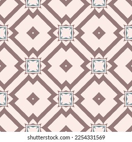 Abstract geometric pattern. A seamless background, vintage texture.