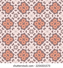 Abstract geometric pattern. A seamless background, vintage texture.