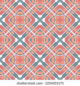 Abstract geometric pattern. A seamless background, vintage texture.